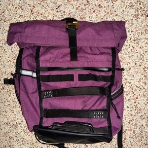 Shimano Tokyo 17 purple bike backpack